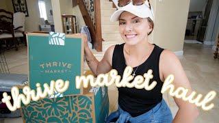 *NEW* HUGE THRIVE MARKET HAUL 2022 | stocking up on snacks and foods that we love! | KAYLA BUELL