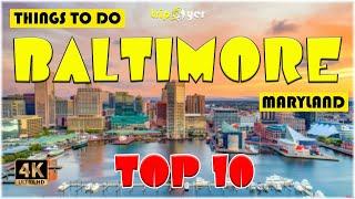 Baltimore, MD (Maryland) ᐈ Things to do | Best Places to Visit | Baltimore Travel Guide in 4K ️