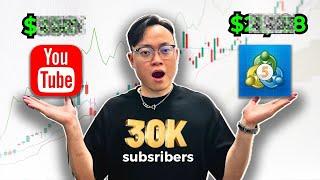 Revealing My Youtube Earnings vs Trading Profit!