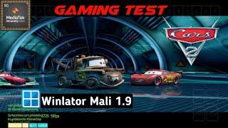 Cars 2 | Winlator Mali 1.9 | Mediatek Dimensity 1200 | Xiaomi 11T Test