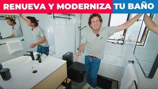 Cómo renovar y modernizar tu baño