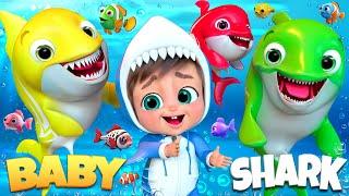 Baby Shark's Famiy Adventure ‍‍‍ Old MaCdonald Song, #babyshark #nurseryrhymes #cocomelon