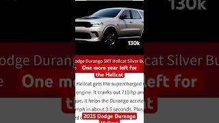 #srt #hellcatdurango #dodge #shorts #short #reels 2025 Dodge Durango Hellcat Silver Bullet #fast 