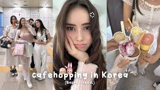 cafe hopping in korea  family time, Korean food & desserts, aesthetic cafes, at-home spa w/ AMIRO