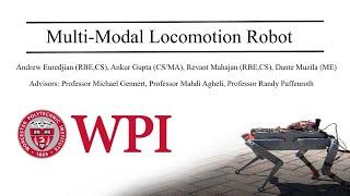 Multi-Modal Locomotion Robot || WPI Major Qualifying Project (MQP)