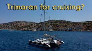 Trimaran for cruising? | Extended tour & Intv from Ep 73