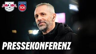 "Wir sind am Sonntag Favorit." | Pressekonferenz vor RB Leipzig - 1. FC Heidenheim | Bundesliga