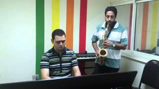 Lambada Sax and piano duet .