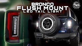 2021-2025 Ford Bronco Flush Style LED Tail Lights from ORACLE Lighting- DIY Installation Guide