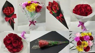 Guldasta | Bouquet | Flower Bouquet | Bouquet Making Ideas | Paper Flowers |Flower Making with Paper