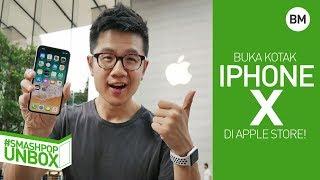 Buka kotak IPHONE X yang X-klusif di Apple Store! | smashpOp