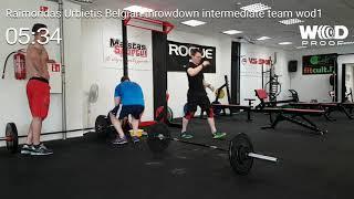 Raimondas Urbietis Belgian throwdown intermediate team wod-1