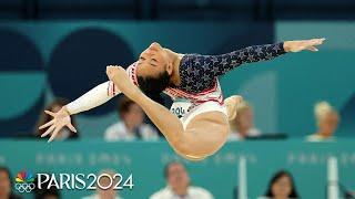 Two minutes of gorgeous slow-motion from the women's team final | Paris Olympics | NBC Sports