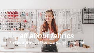 Fashion Design 101 | all about fabrics