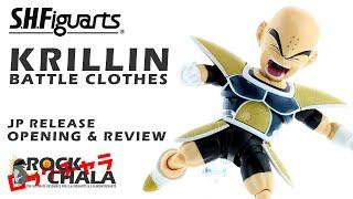 【Rockchala】S.H Figuarts Dragon Ball Z Krillin Battle Clothes Japan Release Review DBZ SHF クリリン