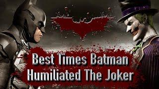 Best Times Batman humiliated The Joker