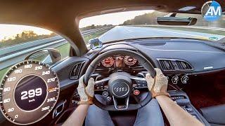 2019 Audi R8 Performance - 0-300 km/h acceleration