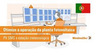 Sistema de monitorização de strings e estação meteorológica da Weidmüller