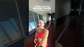 Running in CIRCLES for 90 Mins🫣#marathonrunner #runner #runtok #marathonprep #shorts #runvlog
