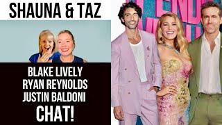 Ryan Reynolds and Blake LIVELY, Justin Baldoni Chat! Congratulations BEATRICE