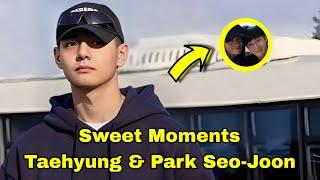 Caught on Fan Camera! Taehyung & Park Seo Joon's Sudden Appearance