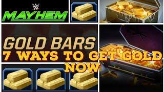 WWE Mayhem - 7 Ways To Get Gold Now #gamingchannel #trending #gamingvideo