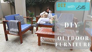 DIY with Elle - DIY Outdoor Furniture