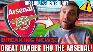 BREAKING NEWS! GREAT DANGER TO THE ARSENAL! [ARSENAL FC NEWS DIARY]