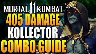 Mortal Kombat 11 - 405 DAMAGE KOLLECTOR COMBO TUTORIAL - Daryus P