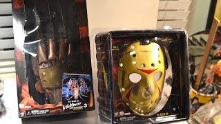 Neca FREDDY KRUEGER GLOVE & JASON VOORHEES MASK PROP REPLICA! Elm Street Friday the 13th PART 3