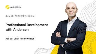 Professional development with Andersen. Ask question to Chief People Officer Matvey Rebeka (rus)