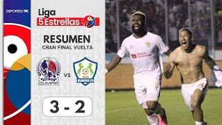 Olimpia 3 - 2 Olancho FC | Gran Final Vuelta | Liga Nacional - Clausura 2023