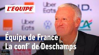 Didier Deschamps : "Kylian n’est pas là, laissez-le tranquille !"