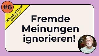 Achtung: So verändert sich dein Gehirn, wenn du fremde Meinungen ignorierst!