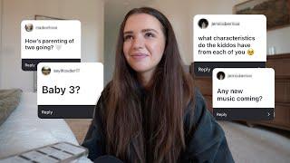 a big catch up! chatty Q&A :)