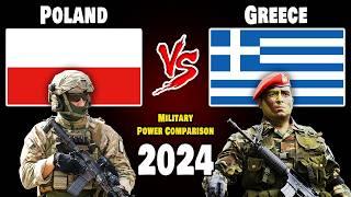 Poland vs Greece Military Power Comparison 2024 | Greece vs Poland Military Power 2024