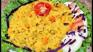 Kitchri  ** Dhal Cook-up ** Split peas pelau **