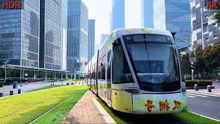 Riding China's Tram Through the Futuristic Hexi CBD of Nanjing