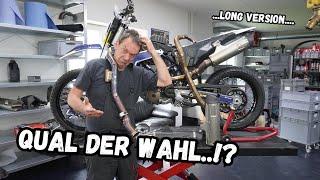 Krümmer Test für KTM690/Husqvarna701/wie schlägt sich die Leovince Komplettanlage? Lange Version!