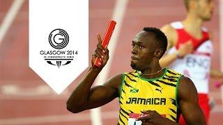 Jamaica break Commonwealth 4x100m record - Usain Bolt | Unmissable Moments