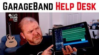 GarageBand Help Desk - LIVE Q&A Special