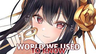 Nightcore - World We Used To Know | Lyrics (Alan Walker & Winona Oak)