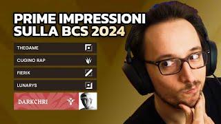 BCS: COSA PENSO DELLA MIA SQUADRA - BCS LUCCA 2024 #BCS24