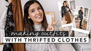 Making Outfits With Thrifted Clothes | by Erin Elizabeth