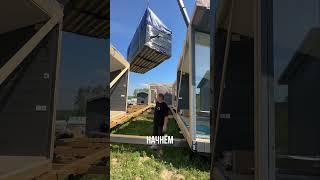 Что находиться в стартовом модуле? #строительство #модульныйдом #barnhouse #barn
