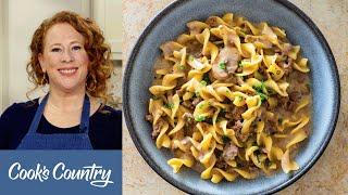 How to Make Ground Beef Stroganoff