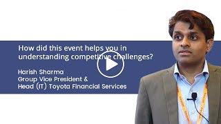 In conversation with Harish Sharma, Toyota Financial Services at Big BFSI Tech Show