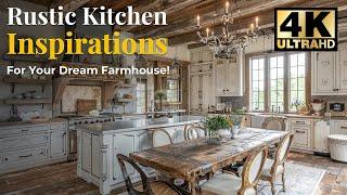 I Found TOP Design Ideas for Your DREAM Rustic Farmhouse Country Kitchen!