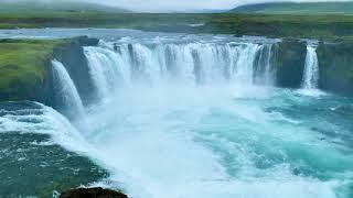 Goðafoss is a waterfall in northern Iceland.