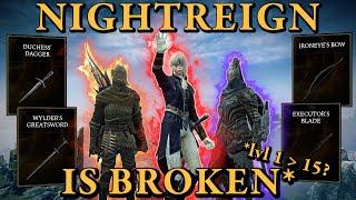 Elden Ring NIGHTREIGN Level 1 Is BROKEN... (NOT CLICKBAIT)